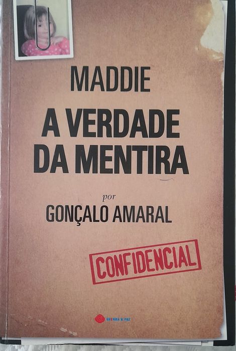 Livro "Maddie A Verdade da Mentira "
