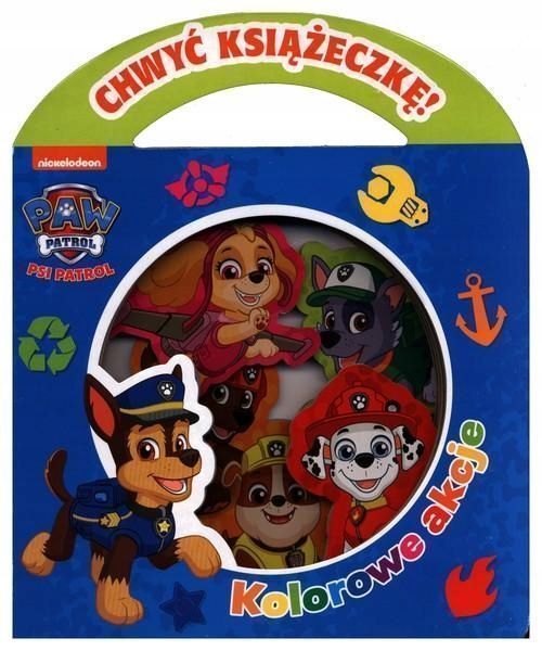 Psi Patrol Chwyć Książeczkę Kolorowe Akcje 08029A02235Ks