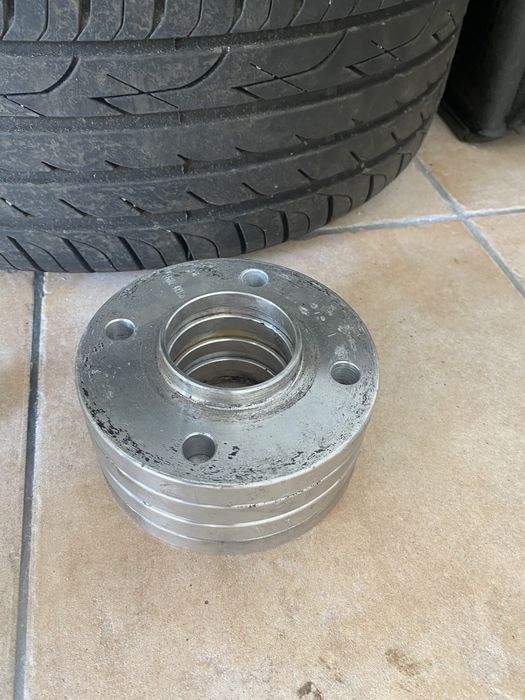 Jantes cromadas 19’ em muito bom estado