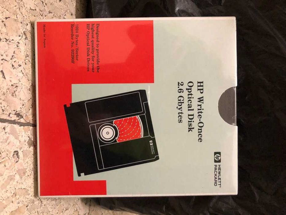 Disco HP Worm Magneto-Óptico 2.6 Gbytes