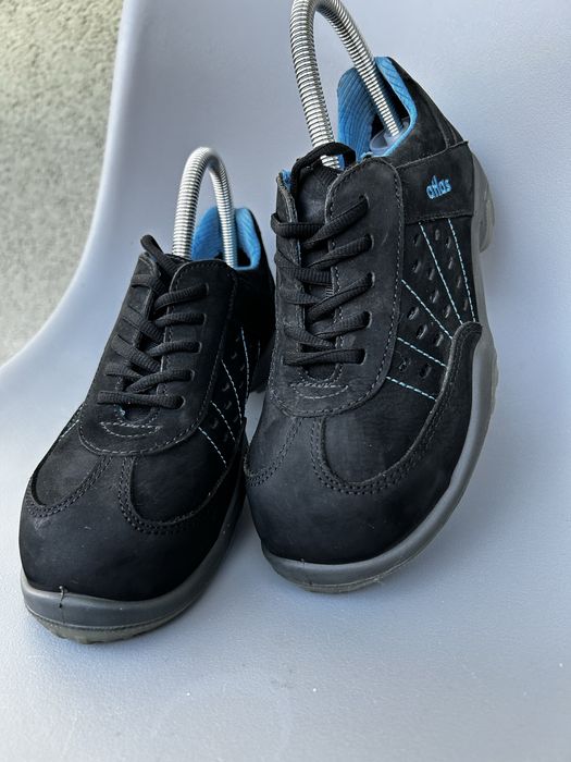 Buty robocze Atlas S1 r.37 skórzane antypoślizgowe lekkie Niemcy