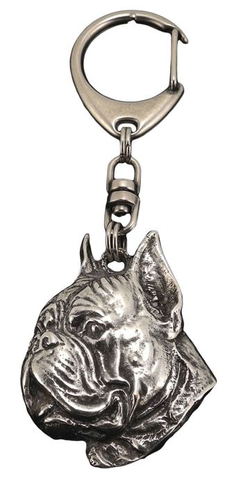 Bokser brelok posrebrzany Art-Dog