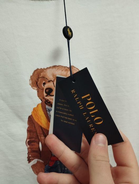 Футболка Polo Ralph Lauren polo bear  t-shirt Ральф лауреат олдмані