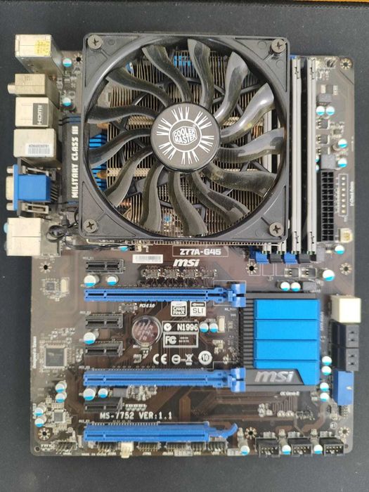 Продам комплект: MSI Z77A-G45, i5-3570K, 16Gb Ddr 3