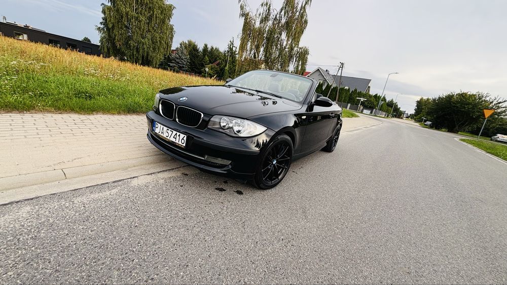 Bmw e88 cabrio 143km czarna ładna