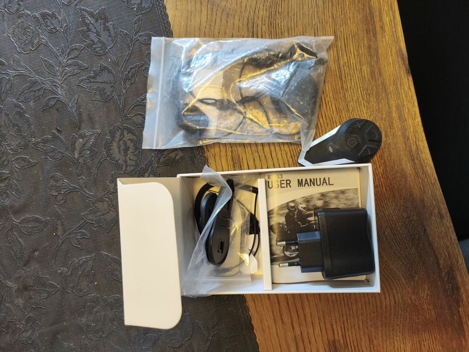Uchwyt motocyklowy na telefon usb Intercom bt-s3