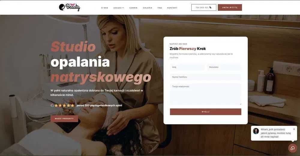 Stona internetowa & automatyzacja