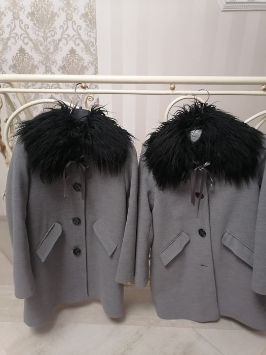 Утеплені кашемірові пальто