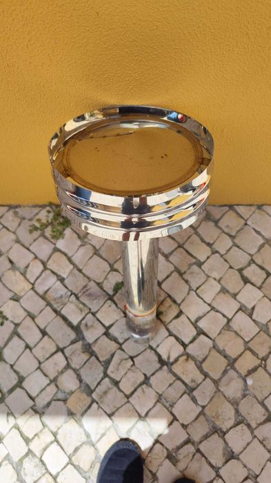 Chaminé em inox para telhado