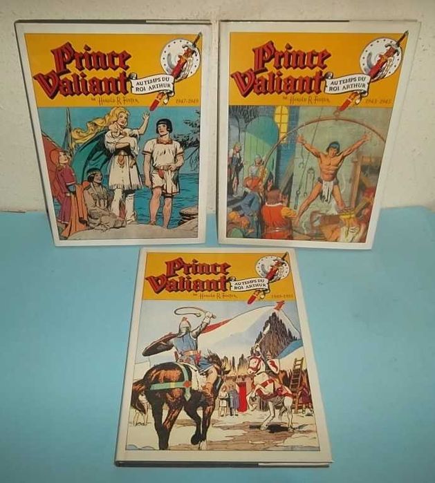 PRINCE VALIANT - Hal Foster - Completo 17 volumes Éditions Zenda