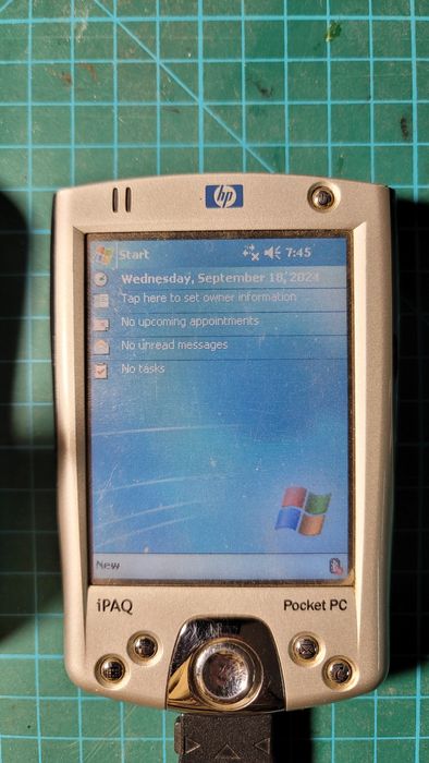 Hp ipaq карманный компьютер