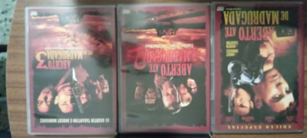 Trilogia em Dvd da Saga Aberto Até de Madrugada Edição de Colecionador.