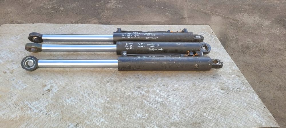 siłownik hydrauliczny śmieciarka HALLER  X1C prasa zgniot