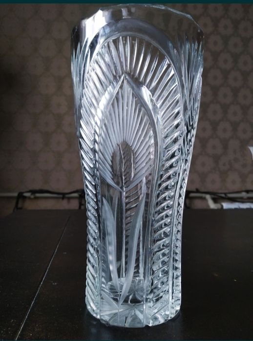 Новая Хрустальная ваза Богемия