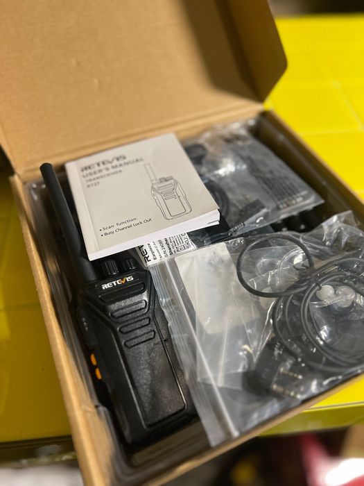 рацію Retevis RT27. 
Діапазон частот: PMR446 (446,00625-446,19375