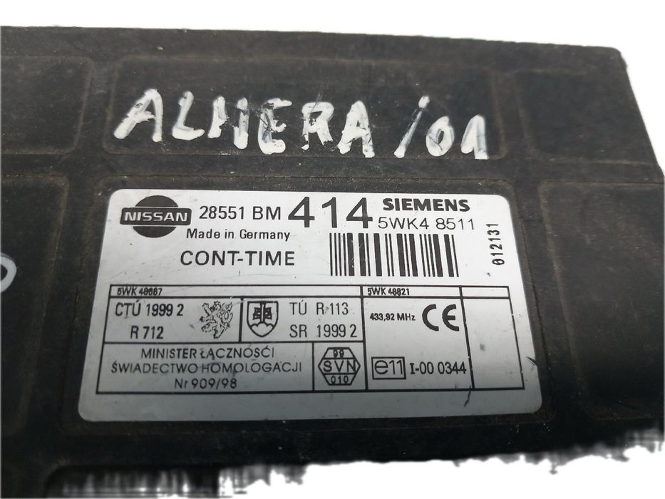 Módulo genérico NISSAN Almera II Hatchback (N16)
