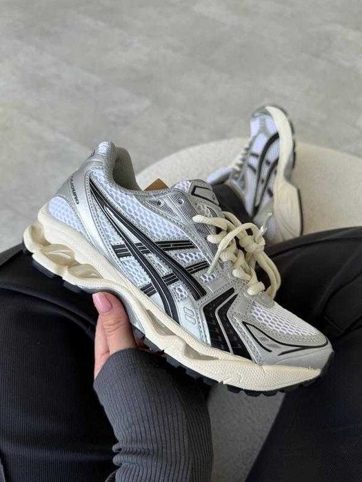 ‼️Останні розміри‼️Кроссовки Женские Asics Gel-Kayano14 White Black/Жіночі Кросівки Асікс