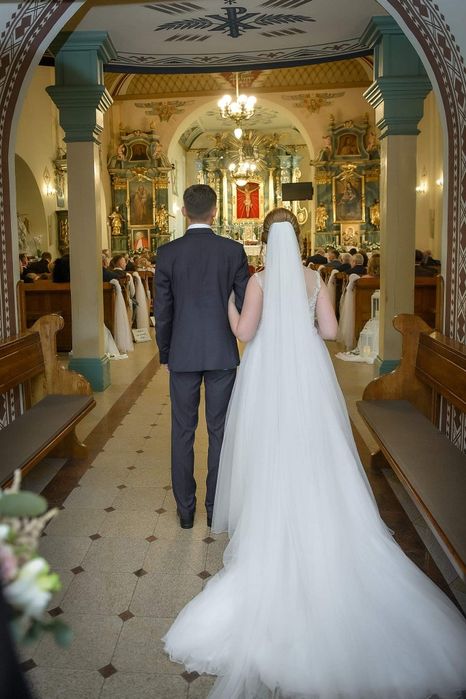 Suknia ślubna Justin Alexander rozmiar S/M