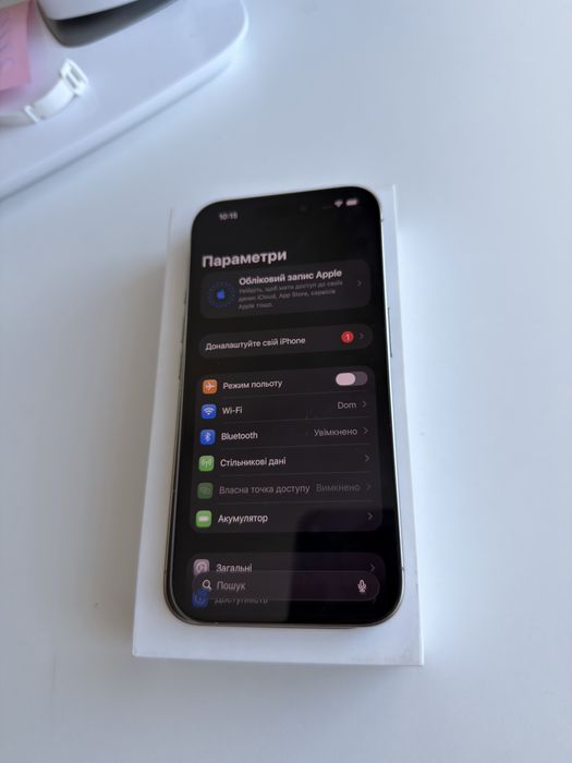 Apple iPhone 15 Pro 256GB Nature Titanium!! Sim+Esim!! 550$