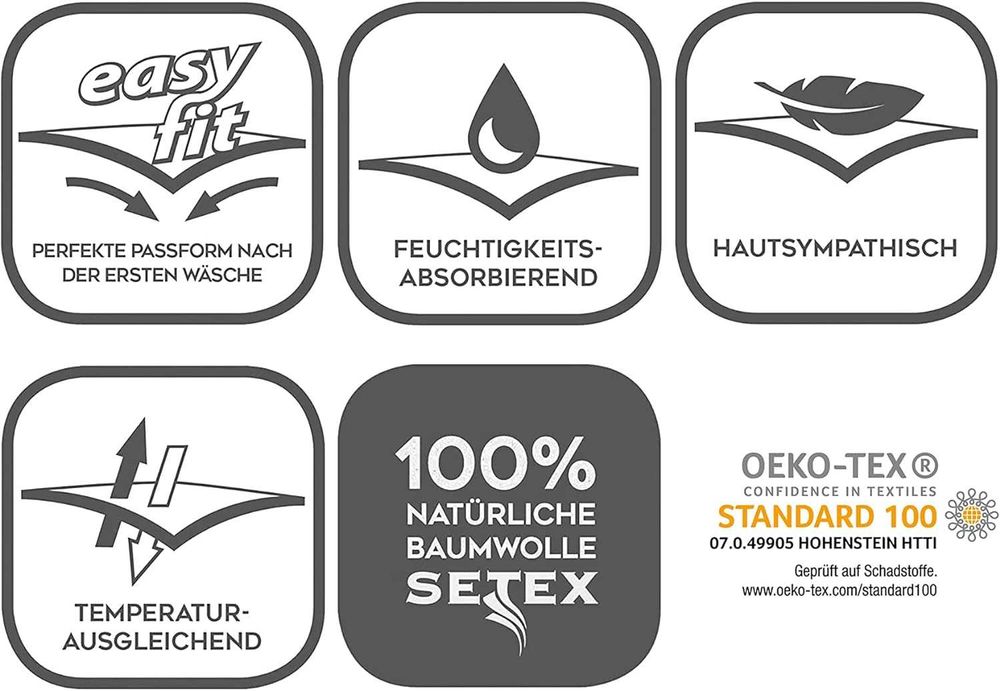 Ochraniacz na materac molton 100% bawełny 140x200 cm Setex Classic