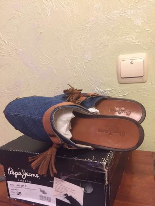 Сабо туфлі мюлі шльопанці Pepe Jeans новые