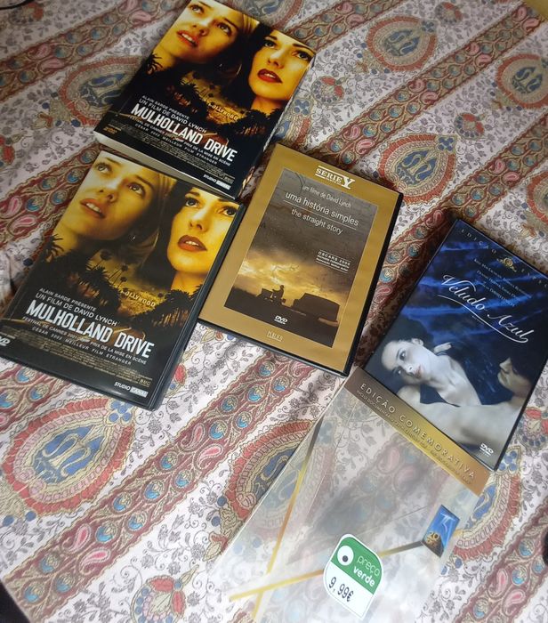 Três dvds filmes de David Lynch