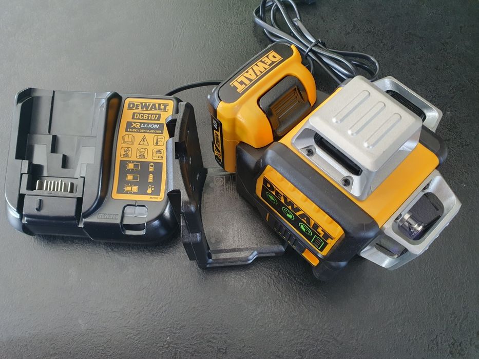 Laser krzyżowy liniowy DeWalt zielony 3x360 DCE089G oryginał NOWY