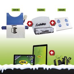 Expositor+Material+ 250 Cobre Acentos+Tapete + Oferta á escolha