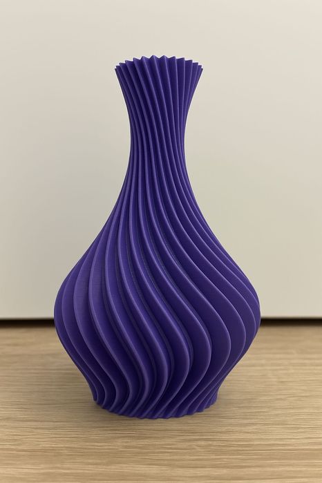 Vaso em espiral minimalista- 15cm
