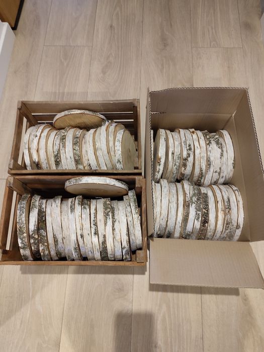 Plastry drewna sosna