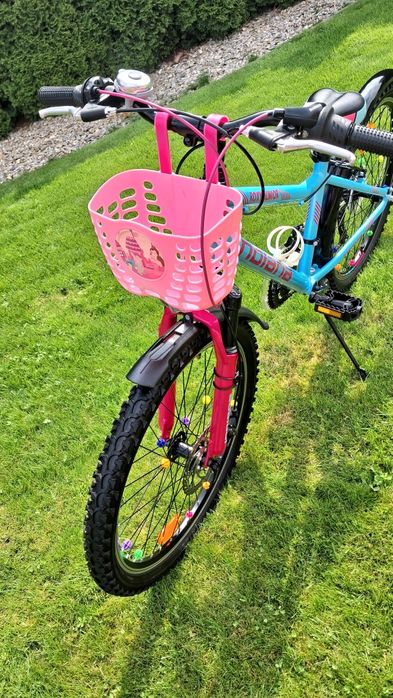 Rower  jak nowy dla dziewczynki (od122cm)INDIANA Roxy Junior Kross kola-24"/Transport