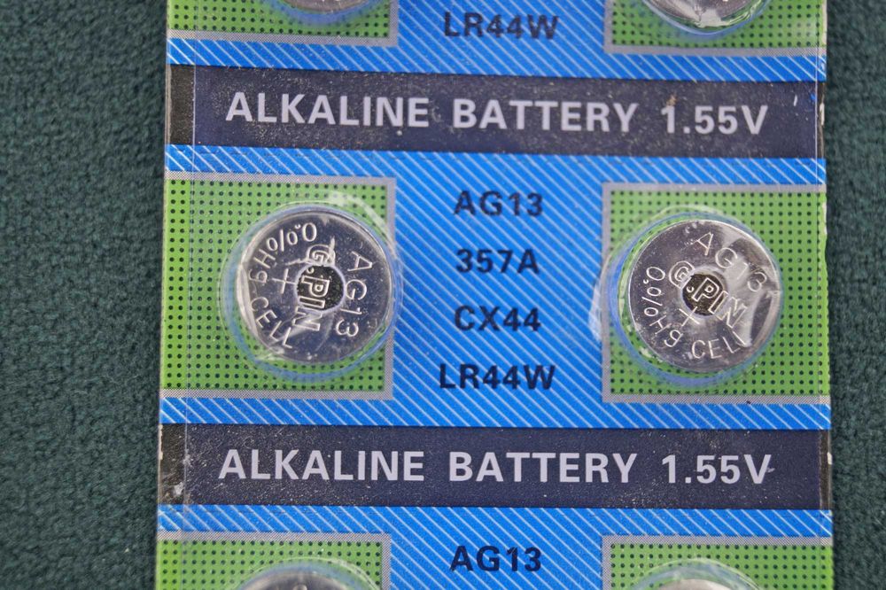 Батарейка таблетка AG13/357A/CX44/LR44W 1.55V