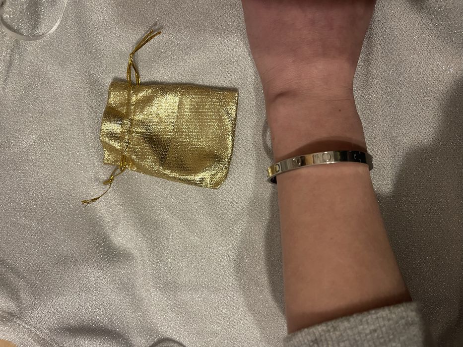 браслет жіночий титан , сталь Cartier