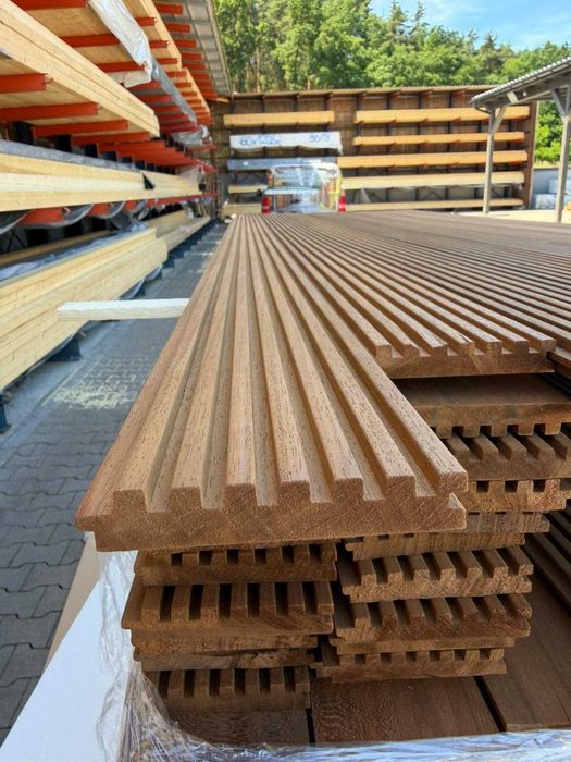 Drewno do Sauny  , Elewacje ,  Dekoracje Wnętrz  Thermo Abachi Pro-7