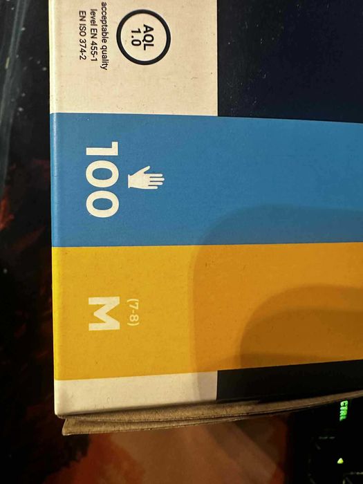 Rękawiczki nitrylowe 3 opakowania