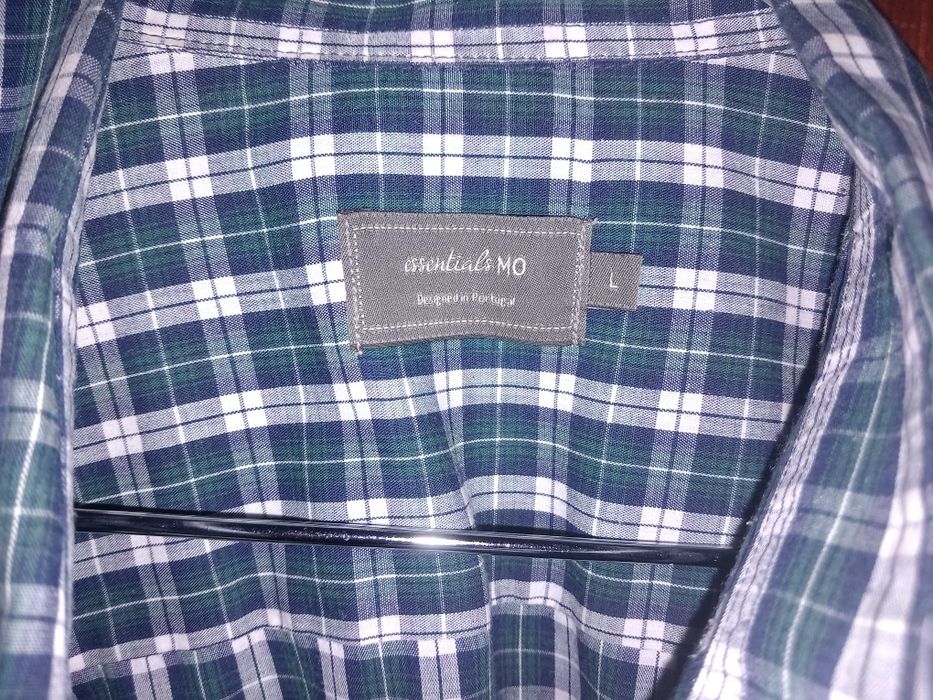 Camisa verde em algodão da MO