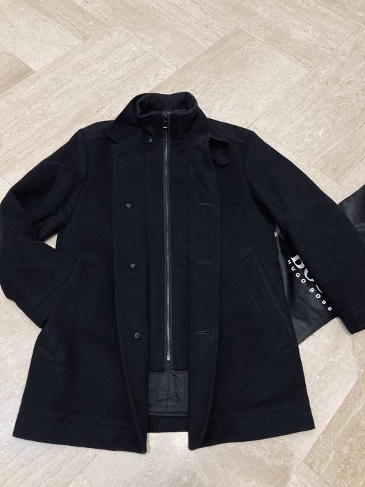 Męska kurtka wełna  kaszmir Hugo Boss r. M. stan idealny