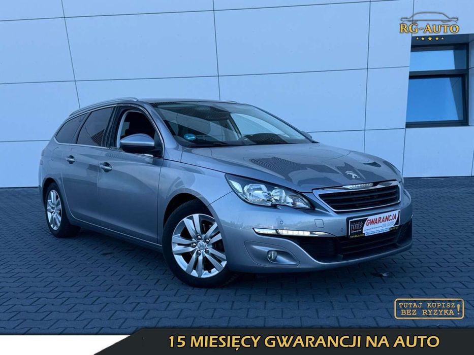 Peugeot 308 1.6HDI Navi Panorama PDC Serwis Oryginał 238Tkm Gwarancja 15mieś!!!