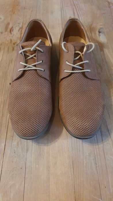 Półbuty męskie WOJAS 42 brązowe idealne