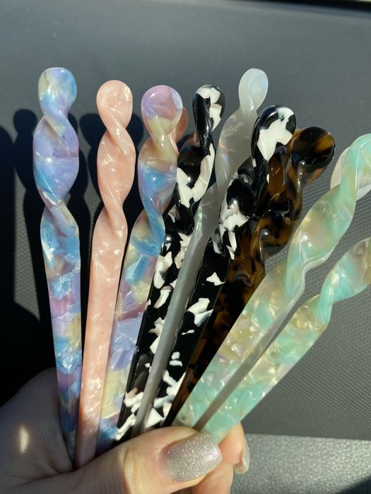 Палочка для волос шпилька паличка для волосся заколка