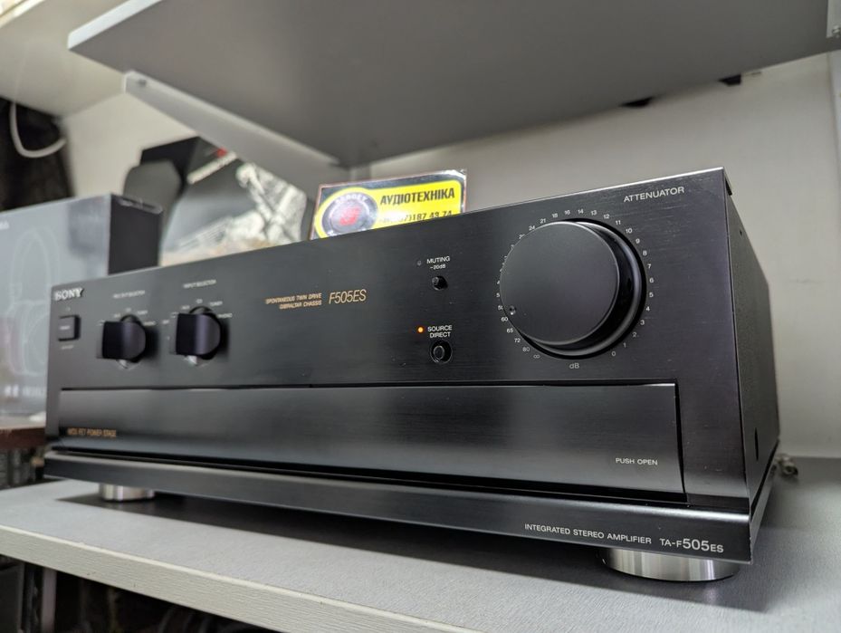 Hi-Fi Стерео усилитель Sony TA-F505ES. 2x120 Вт. Вес 14 кг. JAPAN