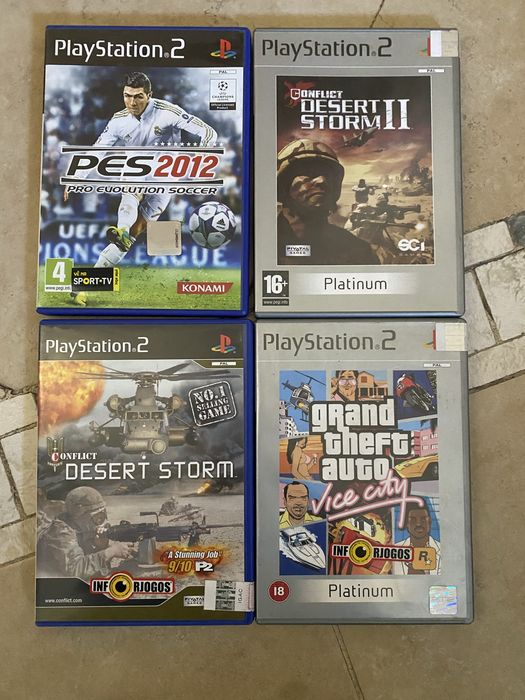 4 jogos Playstation 2