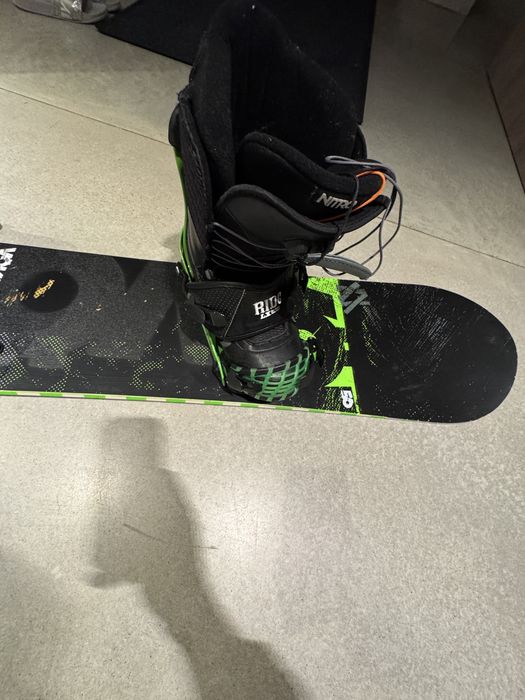 Deska volk wiazania ride i buty nitro 42