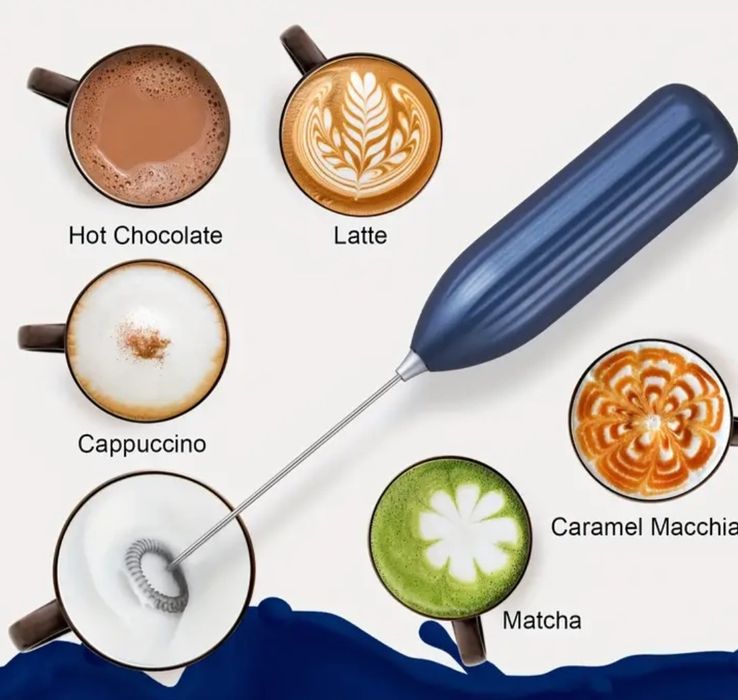 Misturador elétrico de leite e líquidos.  Novo