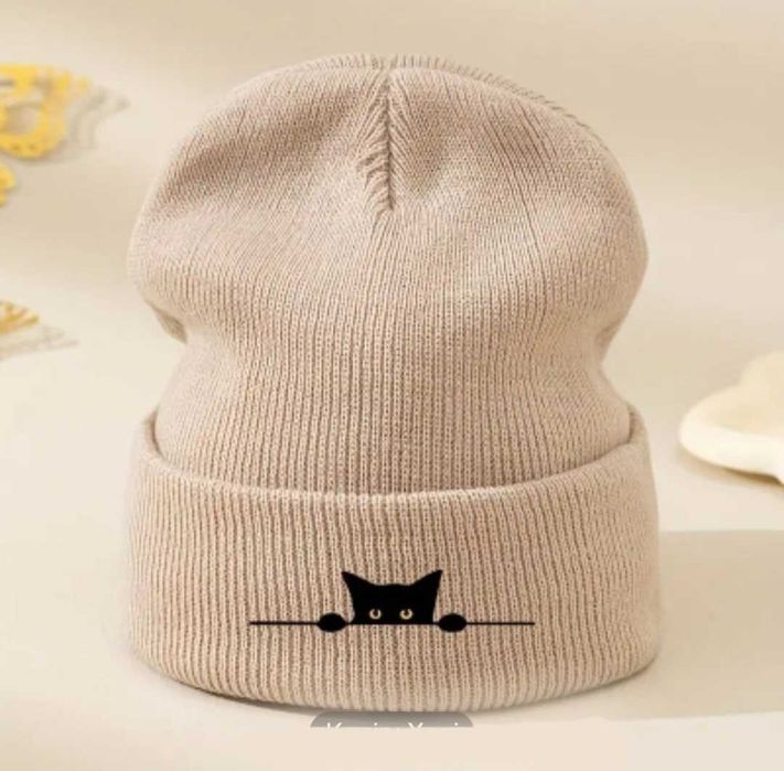 Шапка Новая стильная размер универсальный в Рубчик