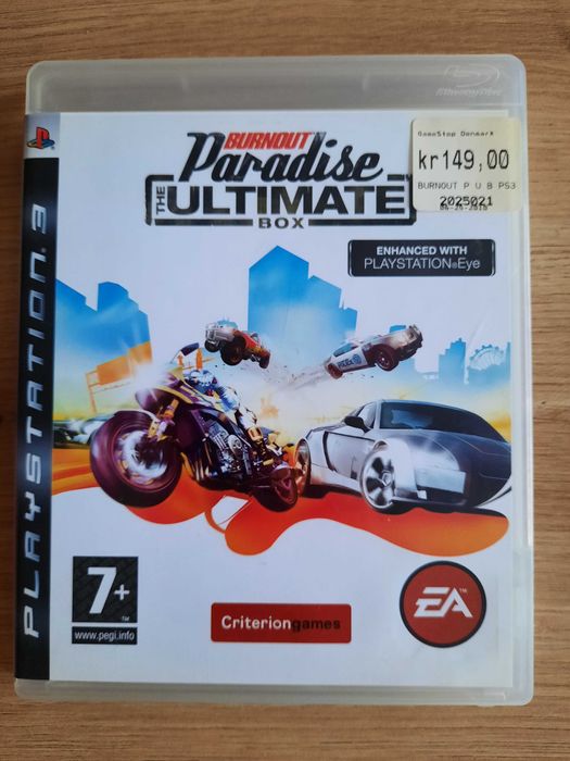 Burnout Paradise The Ultimate Box PS3 (stan 5/6)