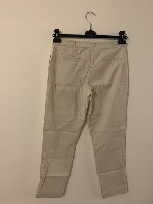 Beżowe spodnie 3/4 Camaieu r.38