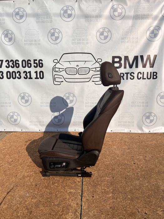 Салон BMW X3 G01 (коричнева шкіра)