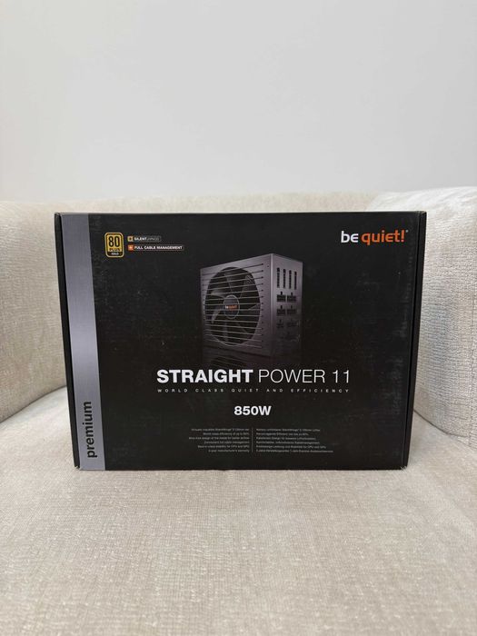 Zasilacz BE QUIET! Straight Power 11 850W | zadbany | 1 właściciel