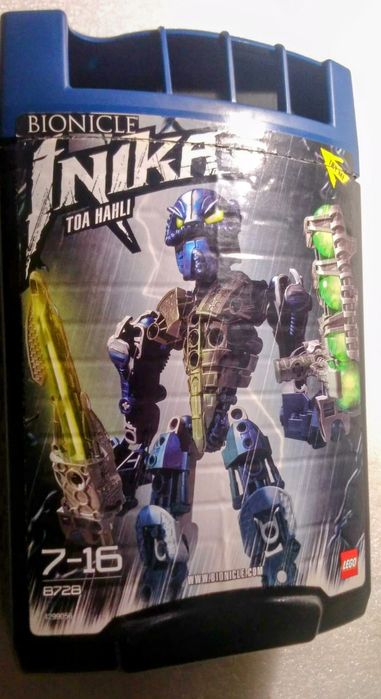 Lego Bionicle Inika Toa Hahli (8728) 2006 figure complete with box64584808605186120